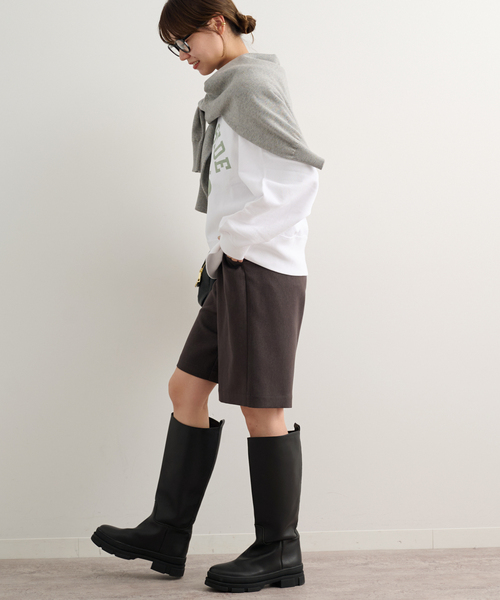 Champion（チャンピオン）の「別注【Champion/チャンピオン】*RELUME C/N SWEAT：スウェット（スウェット・レディース・ホワイト/グリーン/ホワイト×ホワイト/ブラック系その他・MEDIUM）」の16枚目の写真