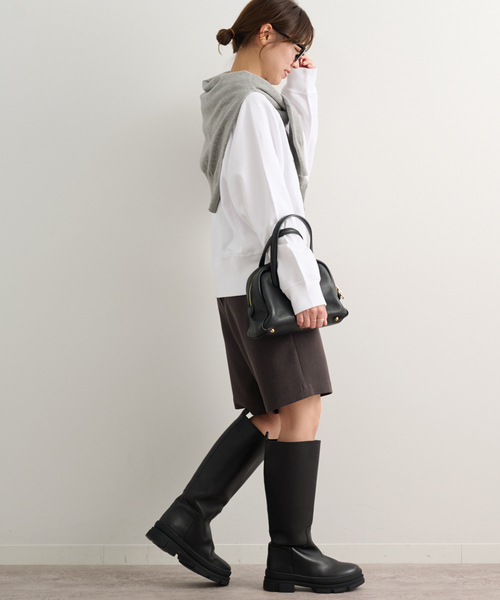 Champion（チャンピオン）の「別注【Champion/チャンピオン】*RELUME C/N SWEAT：スウェット（スウェット・レディース・ホワイト/グリーン/ホワイト×ホワイト/ブラック系その他・MEDIUM）」の17枚目の写真