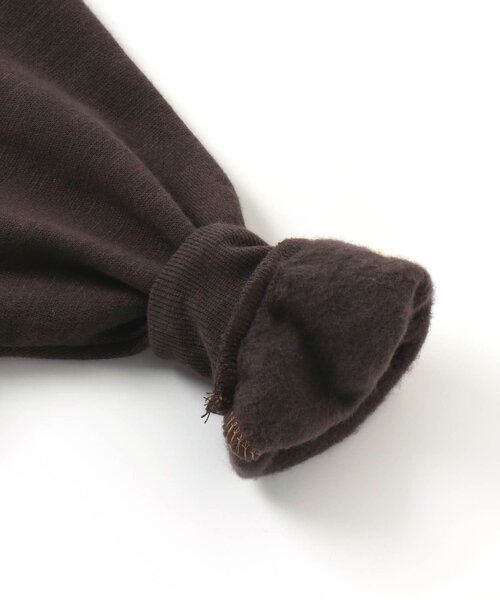 BREEZE（ブリーズ）の「【裏起毛】あったか柄切替フーディー（パーカー・キッズ・キャメル/オフホワイト・120/110/90/140/100/80/130）」の12枚目の写真