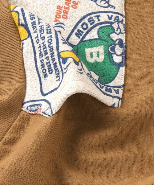 BREEZE（ブリーズ）の「【裏起毛】あったか柄切替フーディー（パーカー・キッズ・キャメル/オフホワイト・120/110/90/140/100/80/130）」の14枚目の写真