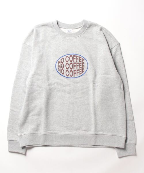 FRUIT OF THE LOOM(フルーツオブザルーム)の「NO COFFEE FTL logo sweat② / コラボ / スウェット / 長袖 / カジュアル / フロント / プリント / ワンポイント / ユニセックス(スウェット・メンズ・ブラック/グレー/ホワイト・M/L/XL)」の14枚目の写真
