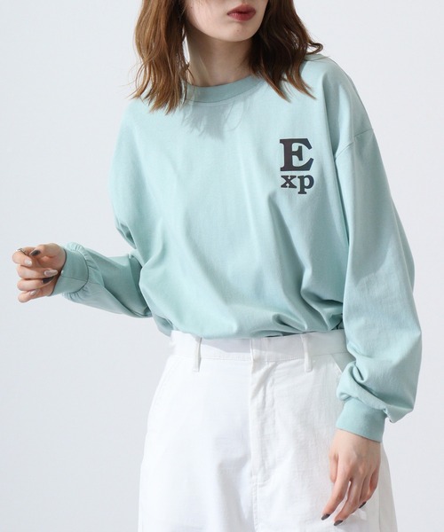 FUNALIVE(ファンアライブ)の「反射転写プリント ヘビーウェイト L/S Tシャツ(Tシャツ/カットソー・メンズ・グレー/ブラック系/オフホワイト/ブラック/ホワイト系/ミント/ネイビー/ラベンダー・XL/L/M)」の1枚目の写真