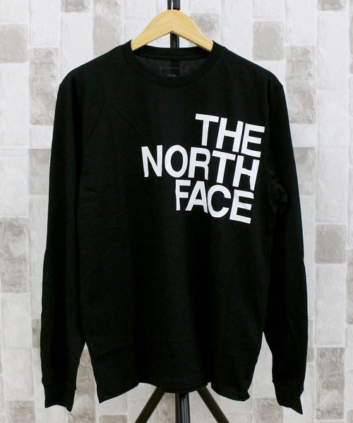 THE NORTH FACE（ザノースフェイス）の「ビッグロゴ ブランドプラウドTシャツ Men's L/S Brand Proud Tee（Tシャツ/カットソー・メンズ・ホワイト/ブラック・M/L/XL/S）」の2枚目の写真
