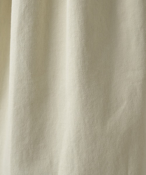 COLLAGE GALLARDAGALANTE(コラージュガリャルダガランテ)の「【OT】チェーン付きワイドパンツ(チノパンツ・レディース・ネイビー/ライトグリーン・1/0)」の18枚目の写真