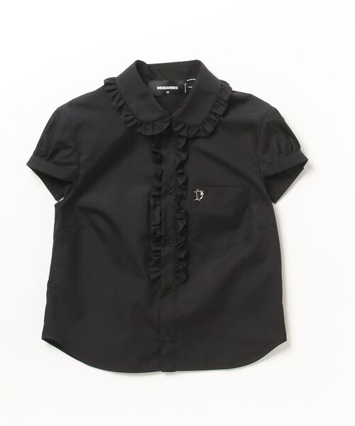 【セール】LITTLE RUFFLED POPLIN SHIRT /0241（シャツ/ブラウス）｜DSQUARED2（ディースクエアード） 34,535円