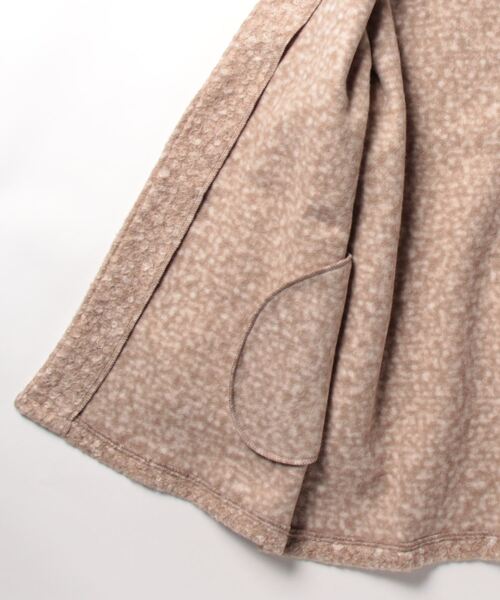 pufe】チェックボアコート（ノーカラーコート）｜DONOBAN（ドノバン