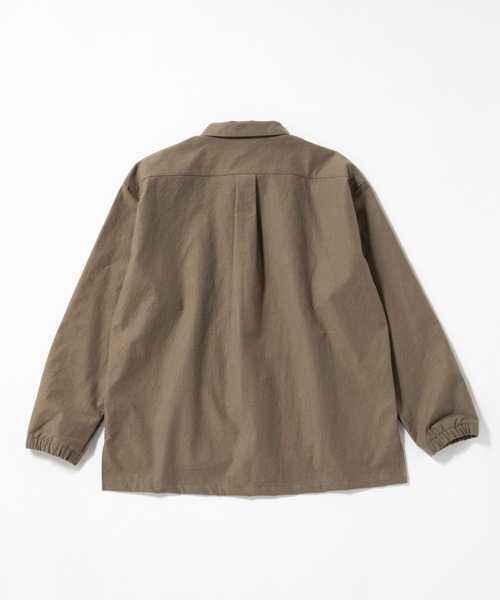 Jackman（ジャックマン）の「Back Nep Coach Shirt（シャツ/ブラウス・メンズ・ブラウン系その他2/スミクロ/キナリ・SMALL/MEDIUM/LARGE）」の11枚目の写真