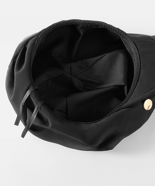 Miniministore(ミニミニストア)の「キャスケット レディース帽子 ボリューム(キャスケット・レディース・ダークベージュ/ライトベージュ/ブラック・FREE)」の15枚目の写真