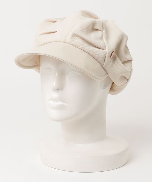 Miniministore(ミニミニストア)の「キャスケット レディース帽子 ボリューム(キャスケット・レディース・ダークベージュ/ライトベージュ/ブラック・FREE)」の17枚目の写真