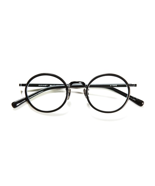 SOPHNET. BINCHOTAN GLASSES 黒 SOPHNET | Binchotan Glasses - Black | Men | Blue Button Shop