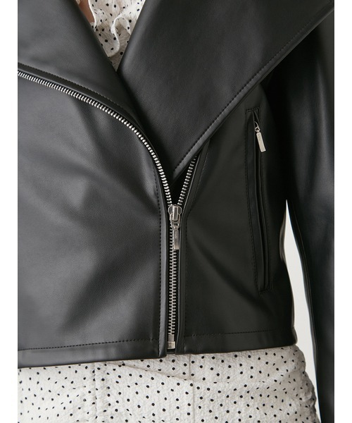 SNIDEL（スナイデル）の「ライダースジャケット（ライダースジャケット・レディース・ライトグレー/ブラック・0/1）」の22枚目の写真