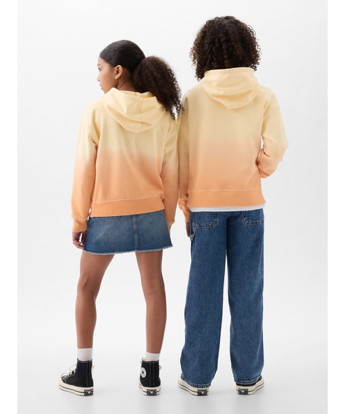 GAP(ギャップ)の「リラックス Gapロゴ パーカー (キッズ)(パーカー・キッズ・ベージュ/オレンジ/ブルー・130cm/140cm/150cm/160cm/120cm/110cm)」の4枚目の写真