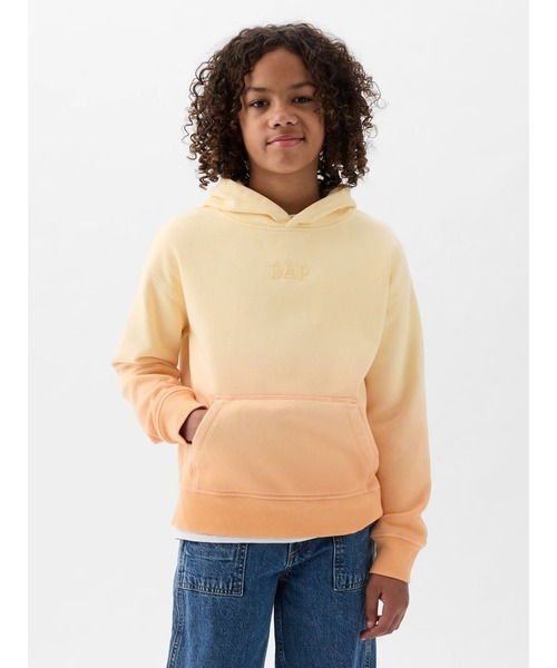 GAP(ギャップ)の「リラックス Gapロゴ パーカー (キッズ)(パーカー・キッズ・ベージュ/オレンジ/ブルー・130cm/140cm/150cm/160cm/120cm/110cm)」の13枚目の写真