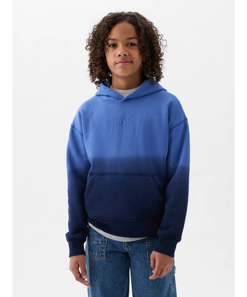 GAP(ギャップ)の「リラックス Gapロゴ パーカー (キッズ)(パーカー・キッズ・ベージュ/オレンジ/ブルー・130cm/140cm/150cm/160cm/120cm/110cm)」の14枚目の写真