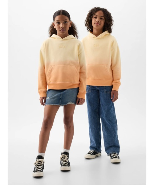 GAP(ギャップ)の「リラックス Gapロゴ パーカー (キッズ)(パーカー・キッズ・ベージュ/オレンジ/ブルー・130cm/140cm/150cm/160cm/120cm/110cm)」の15枚目の写真
