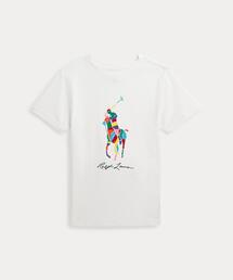 POLO RALPH LAUREN CHILDRENSWEAR | Big Pony コットン ジャージー Tシャツ(Tシャツ/カットソー)