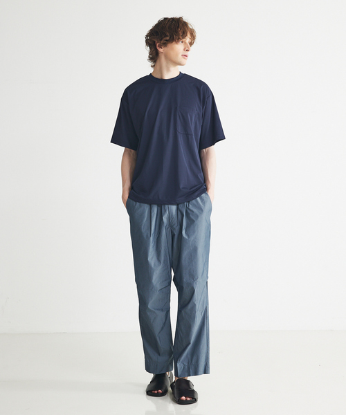 ABAHOUSE(アバハウス)の「【セットアップ対応】シャンブレー タイプライター アトリエパンツ(その他パンツ・メンズ・ベージュ/ブラック/ブルー・46/48)」の9枚目の写真