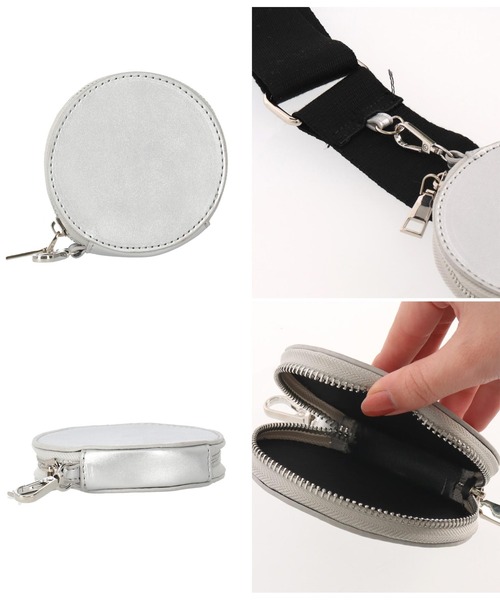 ANAP（アナップ）の「マルチWAYショルダーバック（ショルダーバッグ・レディース・ブラック/シルバー・FREE）」の19枚目の写真