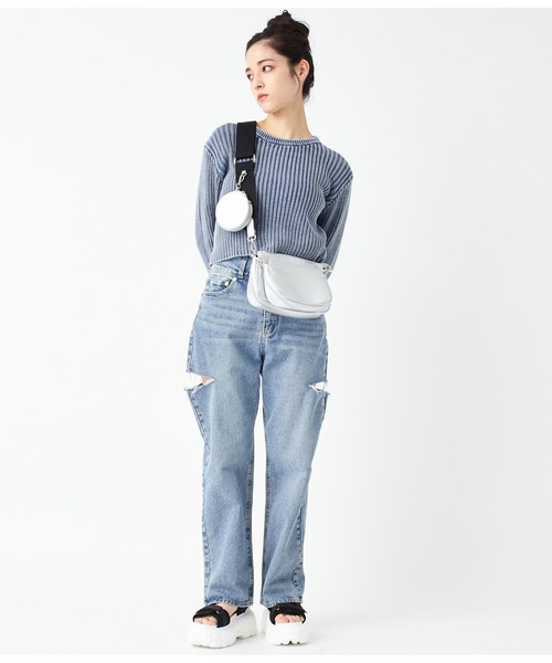 ANAP（アナップ）の「マルチWAYショルダーバック（ショルダーバッグ・レディース・ブラック/シルバー・FREE）」の9枚目の写真