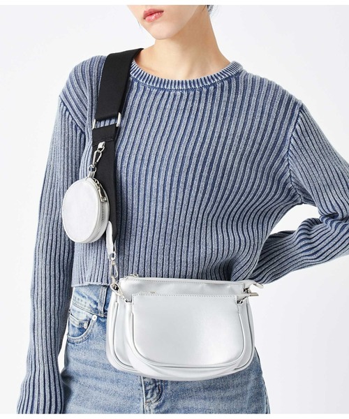 ANAP（アナップ）の「マルチWAYショルダーバック（ショルダーバッグ・レディース・ブラック/シルバー・FREE）」の21枚目の写真