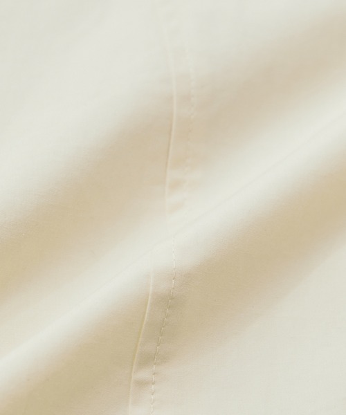 LE CERCLE par rope'（ルセルクルパーロペ）の「オーバークロップドシャツ（シャツ/ブラウス・レディース・ブラック/オフホワイト/オリーブ/サックスブルー・FREE）」の14枚目の写真