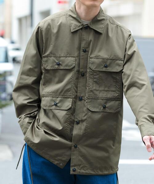 TAION（タイオン）の「TAION　Military Mackinaw Shirts Jacket（ミリタリージャケット・メンズ・ブラック/オリーブ/グリーン系その他・MEDIUM/LARGE）」の6枚目の写真