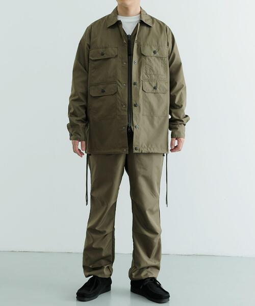 TAION（タイオン）の「TAION　Military Mackinaw Shirts Jacket（ミリタリージャケット・メンズ・ブラック/オリーブ/グリーン系その他・MEDIUM/LARGE）」の9枚目の写真