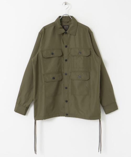 TAION（タイオン）の「TAION　Military Mackinaw Shirts Jacket（ミリタリージャケット・メンズ・ブラック/オリーブ/グリーン系その他・MEDIUM/LARGE）」の10枚目の写真