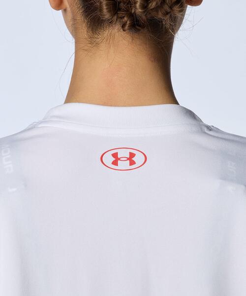 UNDER ARMOUR(アンダーアーマー)の「UAテック オーバーサイズ ショートスリーブTシャツ(トレーニング/レディース)(Tシャツ/カットソー・レディース・ホワイト・S/XL/M/L)」の5枚目の写真