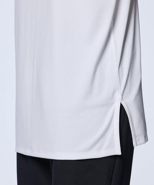 UNDER ARMOUR(アンダーアーマー)の「UAテック オーバーサイズ ショートスリーブTシャツ(トレーニング/レディース)(Tシャツ/カットソー・レディース・ホワイト・S/XL/M/L)」の6枚目の写真
