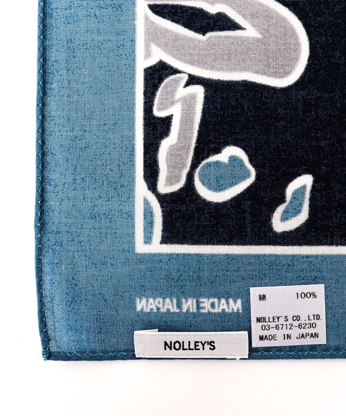 NOLLEY'S goodman（ノーリーズグッドマン）の「BANDANA SCARF CAMOUFLAGE バンダナスカーフ（バンダナ/スカーフ・メンズ・ブルー系その他・FREE）」の14枚目の写真