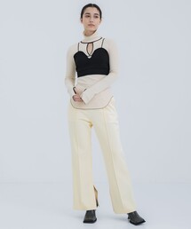 トップス fumie tanaka plain line cami fumie tanaka フミエタナカ ビスチェ plain line cam - メルカリ