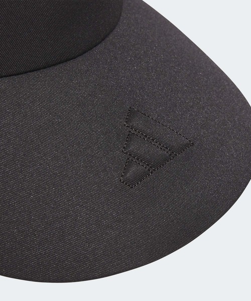 adidas（アディダス）の「スリーストライプス リボンバイザー【adidas Golf/アディダスゴルフ】（サンバイザー・レディース・ブラック/ピンク系その他/ホワイト・MEDIUM）」の8枚目の写真