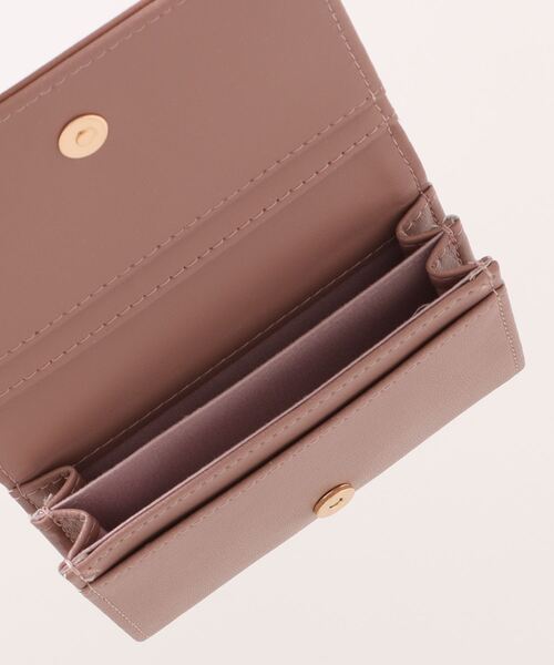 itto...（イット）の「名刺カードケース【シンシア】ALTROSEアルトローズ（名刺入れ・レディース・スモークピンク/ストーン/ブラック/ピンクベージュ/ラベンダー/サックスブルー/ブラック系その他・ONE SIZE）」の19枚目の写真