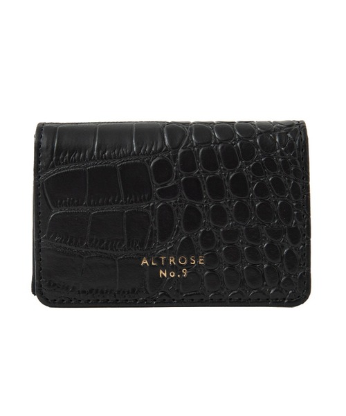 itto...（イット）の「名刺カードケース【シンシア】ALTROSEアルトローズ（名刺入れ・レディース・スモークピンク/ストーン/ブラック/ピンクベージュ/ラベンダー/サックスブルー/ブラック系その他・ONE SIZE）」の3枚目の写真