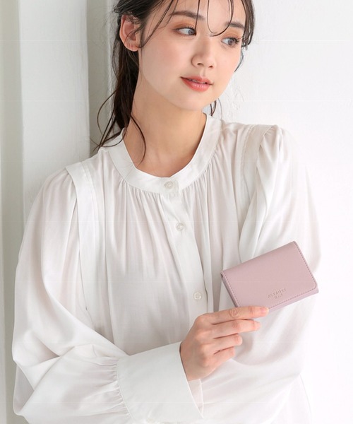 itto...（イット）の「名刺カードケース【シンシア】ALTROSEアルトローズ（名刺入れ・レディース・スモークピンク/ストーン/ブラック/ピンクベージュ/ラベンダー/サックスブルー/ブラック系その他・ONE SIZE）」の8枚目の写真