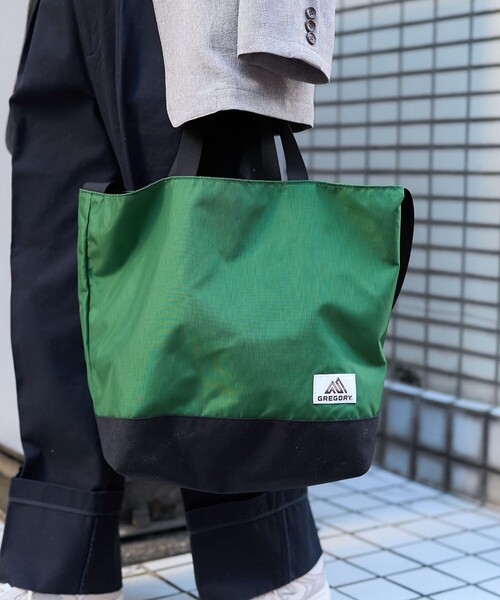 FREAK'S STORE（フリークスストア）の「GREGORY× FREAK'S STORE/グレゴリー 別注 TOTE BAG/トートバッグ（トートバッグ・レディース・ネイビー/ブラック/グリーン・ONE SIZE）」の11枚目の写真