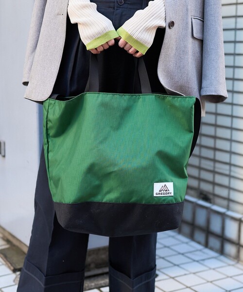 FREAK'S STORE（フリークスストア）の「GREGORY× FREAK'S STORE/グレゴリー 別注 TOTE BAG/トートバッグ（トートバッグ・レディース・ネイビー/ブラック/グリーン・ONE SIZE）」の12枚目の写真
