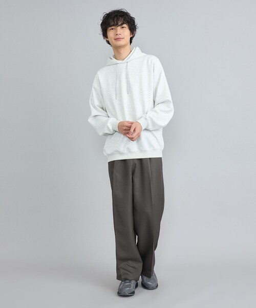 coen(コーエン)の「センタープレスポリツイルワイドスラックス(スラックス・メンズ・ブラック/ダークグレー/ネイビー・S/M/L)」の8枚目の写真