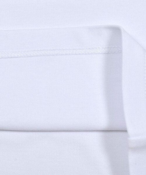 BeBe(ベベ)の「【お揃い】ポルカドットBIGリボンTシャツ(90~150cm)(Tシャツ/カットソー・キッズ・ホワイト・100cm/150cm/130cm/110cm/140cm/120cm/90cm)」の4枚目の写真