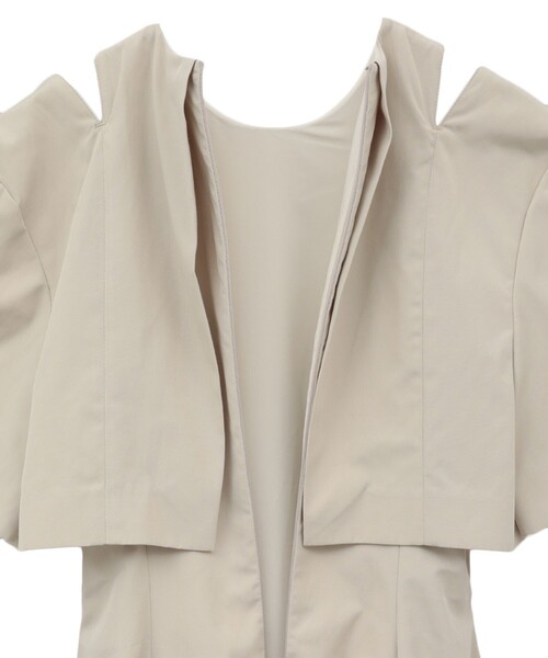 正規品CLANE SLASH SHOULDER ONEPIECE 24SS CLANE（クラネ）の「SLASH SHOULDER ONEPIECE（ワンピース