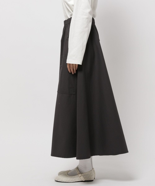 niko and...（ニコアンド）の「ミリタリーフレアスカート（スカート・レディース・カーキ/ブルー/チャコール/ブラウン・MEDIUM/LARGE）」の16枚目の写真