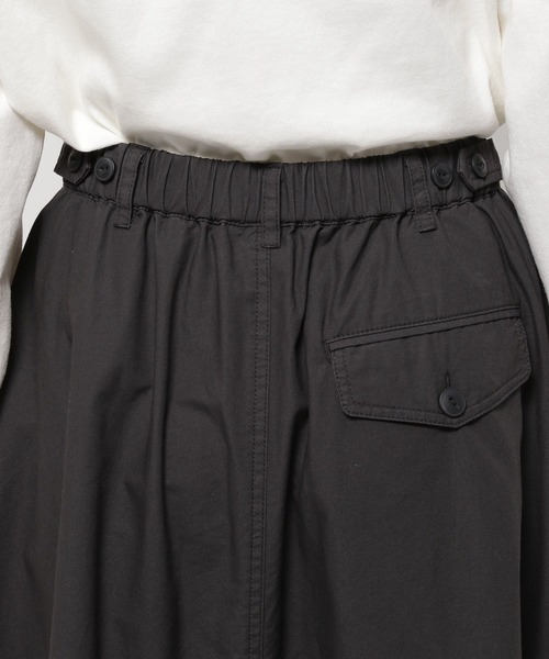 niko and...（ニコアンド）の「ミリタリーフレアスカート（スカート・レディース・カーキ/ブルー/チャコール/ブラウン・MEDIUM/LARGE）」の19枚目の写真