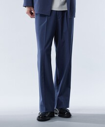 united tokyo 24SS Wクリース ウールギャバパンツ Wクリース ウールギャバパンツ（スラックス）｜UNITED TOKYO