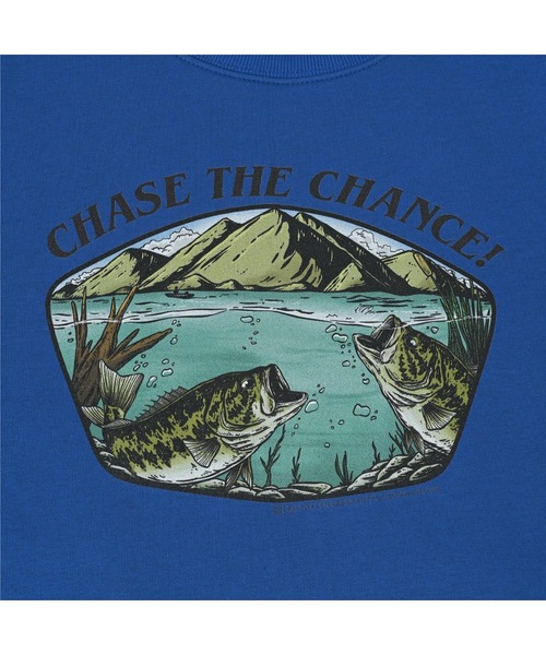 NOTHINKER(ノーシンカー)の「CHASE THE CHANCE Crewneck Sweat(スウェット・メンズ・サンドベージュ/ブルー・LARGE/X-LARGE/MEDIUM/SMALL/XX-LARGE)」の4枚目の写真