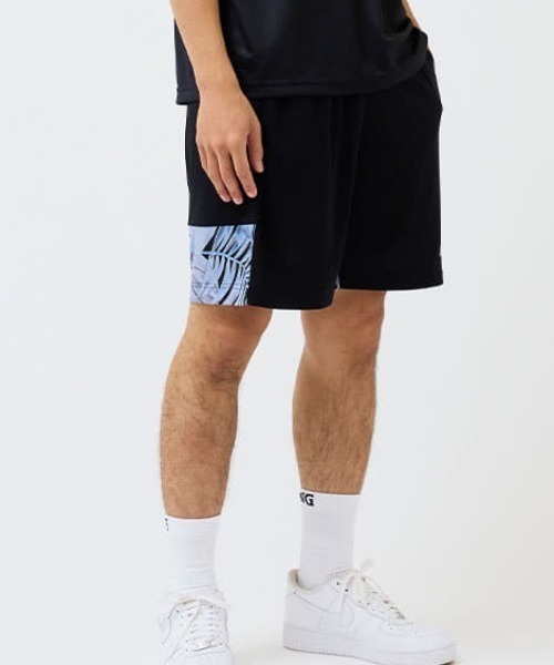 SPALDING(スポルディング)の「【SPALDING/スポルディング】プラクティスパンツ ネオン トロピカル ヘム/ウエストゴムUVカット吸水速乾ショートパンツ(その他パンツ・メンズ・ホワイト/ブラック・X-LARGE/LARGE/MEDIUM/SMALL)」の9枚目の写真