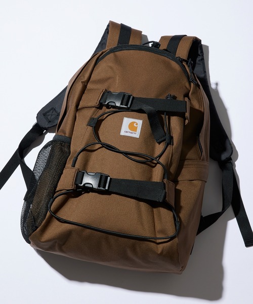 Carhartt WIP(カーハートダブリューアイピー)の「【Carhartt WIP】KICKFLIP BACKPACK(バックパック/リュック・メンズ・ブラック/ネイビー/ブラウン/グリーン/ライトブラウン/グレー・FREE)」の3枚目の写真