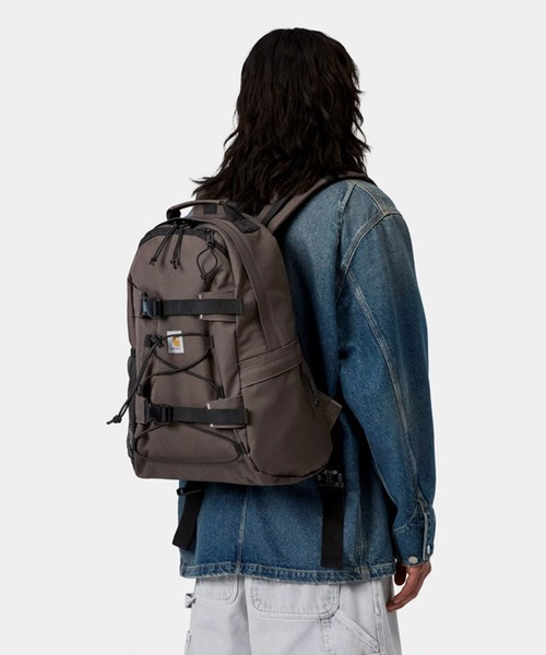 Carhartt WIP(カーハートダブリューアイピー)の「【Carhartt WIP】KICKFLIP BACKPACK(バックパック/リュック・メンズ・ブラック/ネイビー/ブラウン/グリーン/ライトブラウン/グレー・FREE)」の17枚目の写真