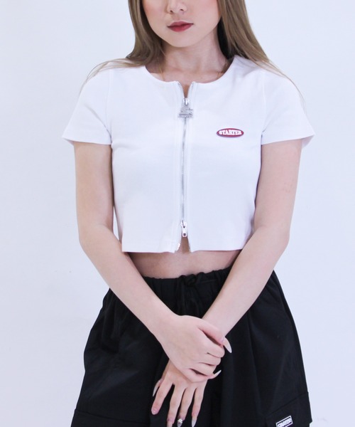 セール】STARTER リブテレコ ダブルスライダーTシャツ