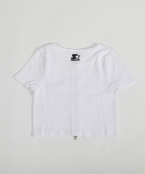 STARTER リブテレコ ダブルスライダーTシャツ / レディース